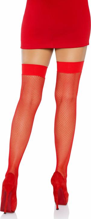 Actual product image Leg Avenue Nylon Fishnet Thigh Highs (One size)