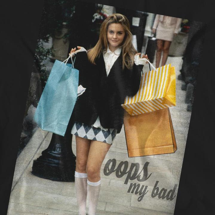 Immagine prodotto Clueless Oops My Bad Maglietta Adulto Unisex (S)