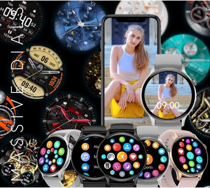 Produktbild Smartwatch RNCF10 Szary (46 mm)