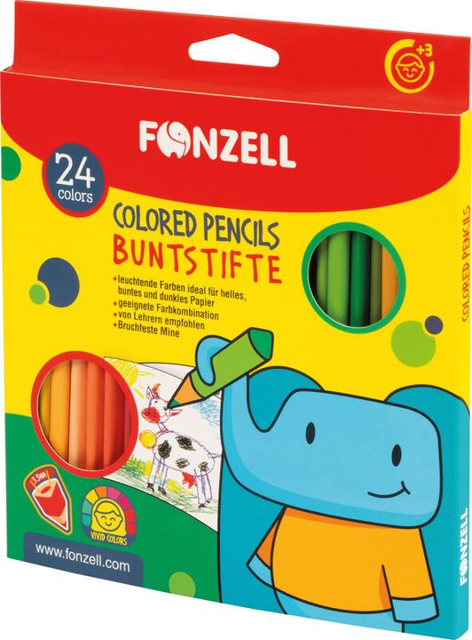 Produktbild Fonzell Farbstifte in Kartonetui (24x)