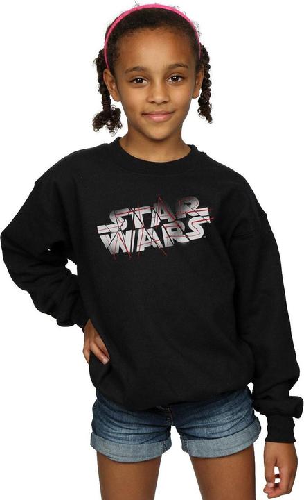 Immagine prodotto Star Wars The Last Jedi Spray Logo Felpa Ragazze (140, 146)