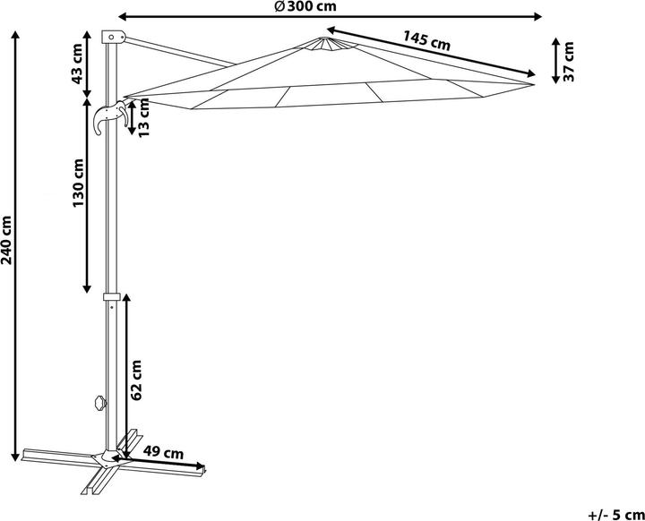 Produktbild Beliani Savona (3 m)