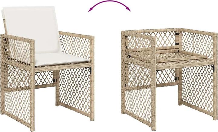 Produktbild vidaXL Garten Essgruppe