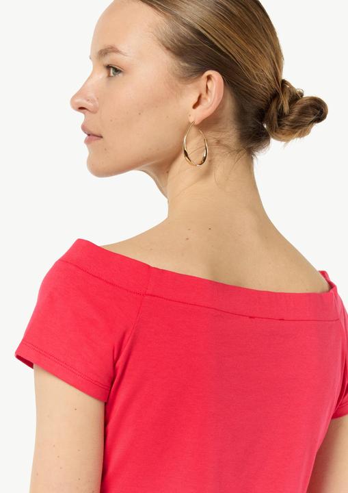 Produktbild Comma T-Shirt Body Schulterfreies Shirt aus Baumwoll-Mix (38)