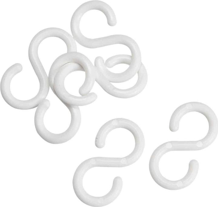 Actual product image Brady B-900, connecting hooks, polyethylene, white, 50mm width (36 pieces per pack)