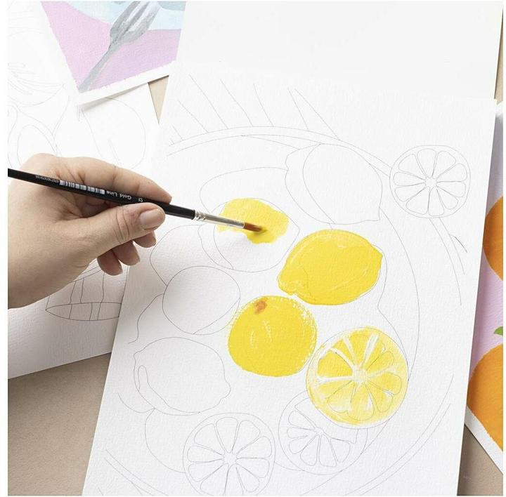 Image du produit Creativ Company Aquarellpapier A4, 300 g/m², 20 Blatt (300 g/m², 20 x)