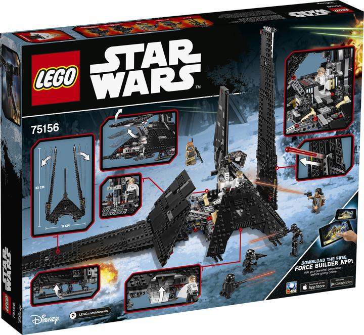 Actual product image LEGO Krennic's Imperial Shuttle (75156, LEGO Star Wars)