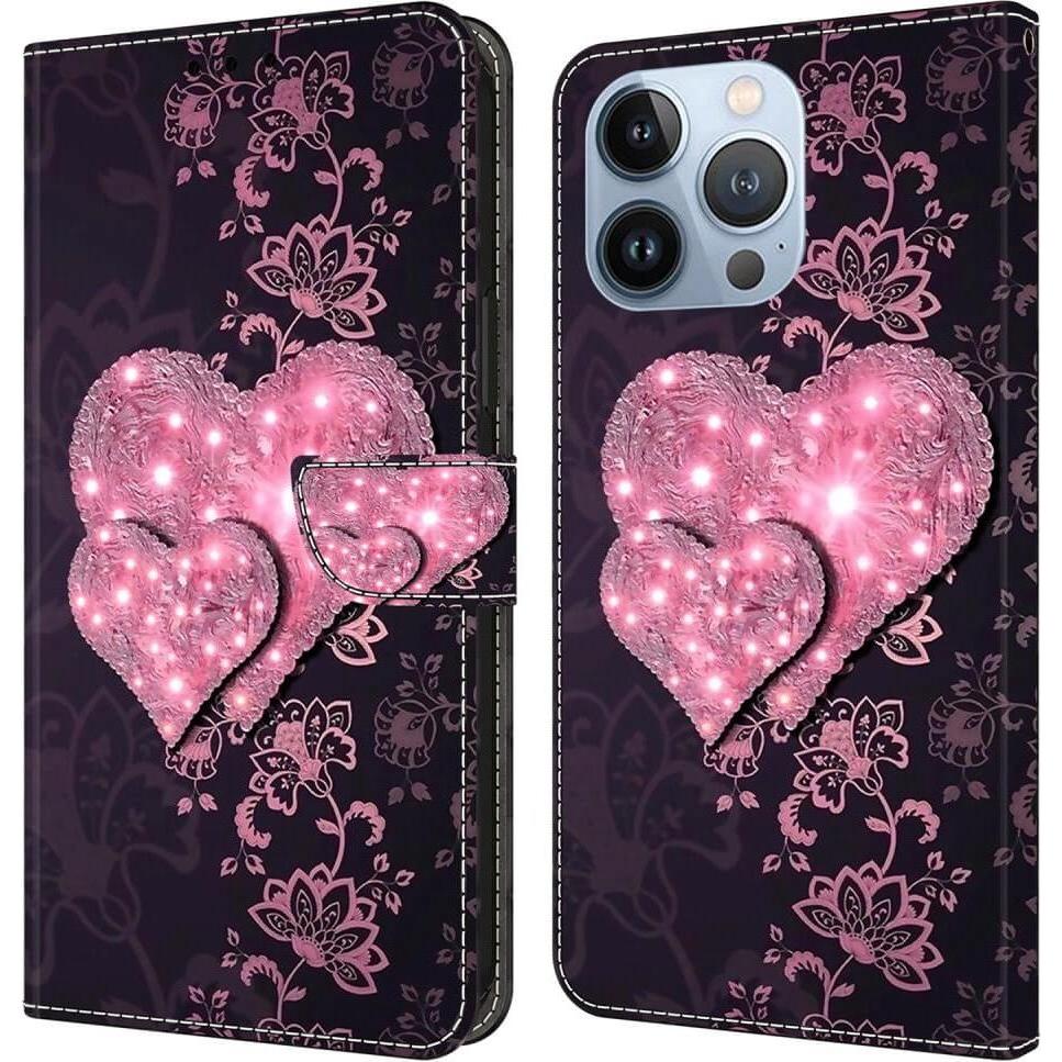 Thumbnail - Cover-Discount iPhone 16 Pro - 3D-Effekt Hülle Etui (Apple iPhone 16 Pro), Smartphone Hülle, Mehrfarbig