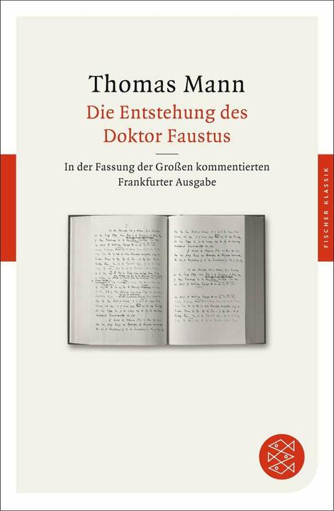 Produktbild Die Entstehung des Doktor Faustus (Deutsch, Thomas Mann, 2012)