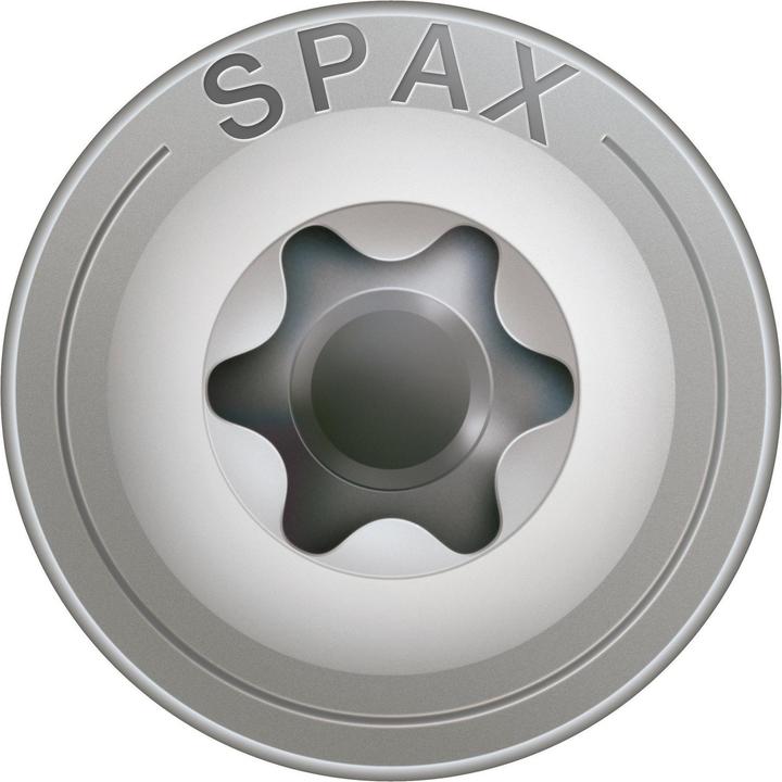 Productafbeelding Spax A2 Tellerkopf T-Star Plus T40 Teilgewinde 4cut (50 Schroeven per stuk, 8 x 160 mm)