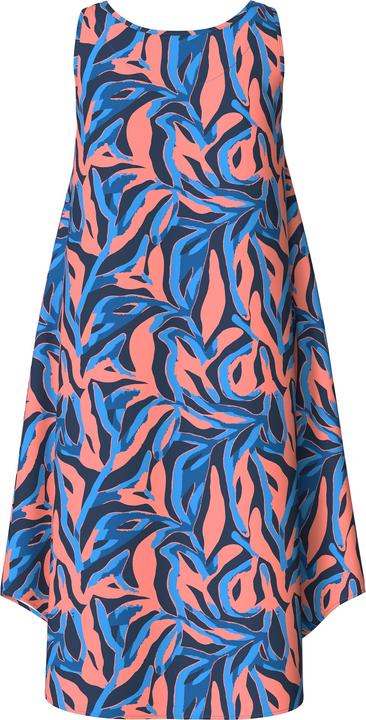 Produktbild Ulla Popken Kleid, Korallenmuster, Rundhals, ärmellos (50, 52)