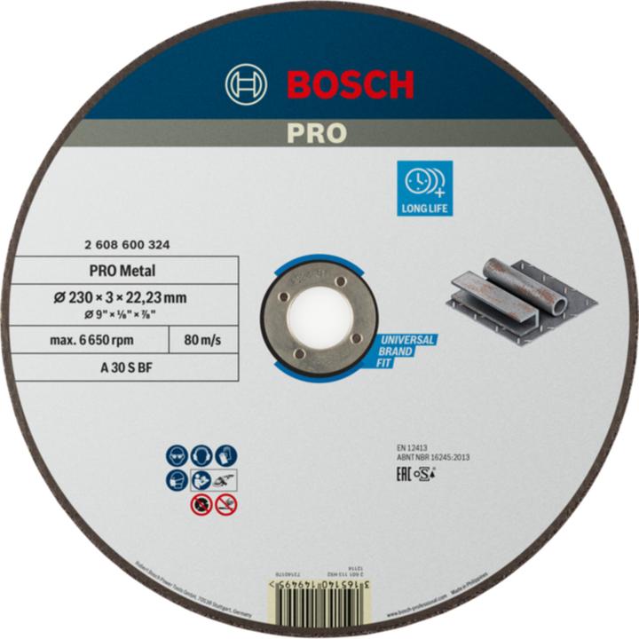 Produktbild Bosch Professional Zubehör Trennscheibe gerade Expert for Metal A 30 S BF, 230 mm, 3,0 mm