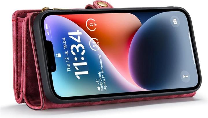 Image du produit Caseme Portefeuille rétro 11 en 1 avec compartiment pour pièces de monnaie (Apple iPhone 14)