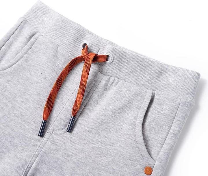 Image du produit vidaXL Pantalon de survêtement enfant Gris Mélange 116,Matière : 92 (116)