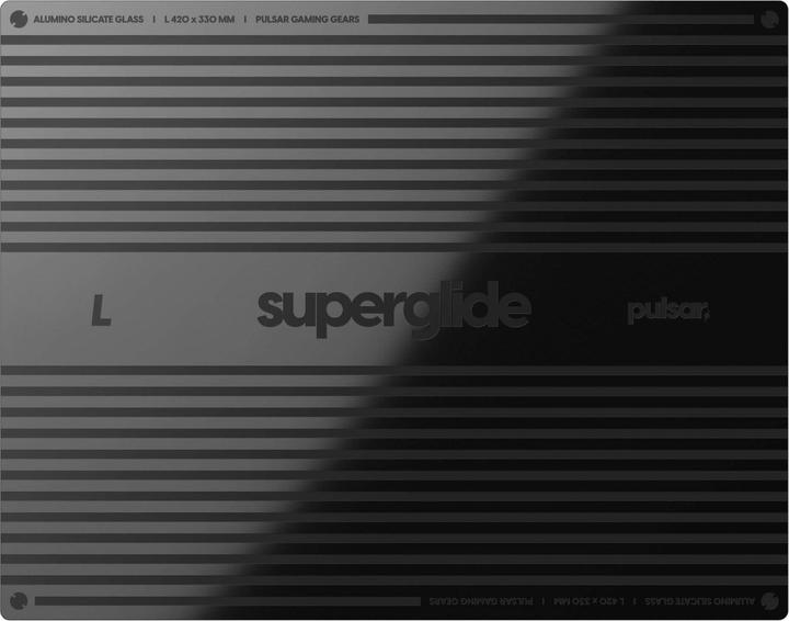 Actual product image Pulsar Superglide Glass Mousepad V3 Type S (L)