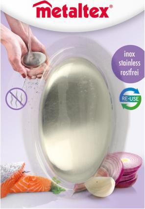 Produktbild Metaltex Edelstahlseife (Hartseife, 292.56 ml)