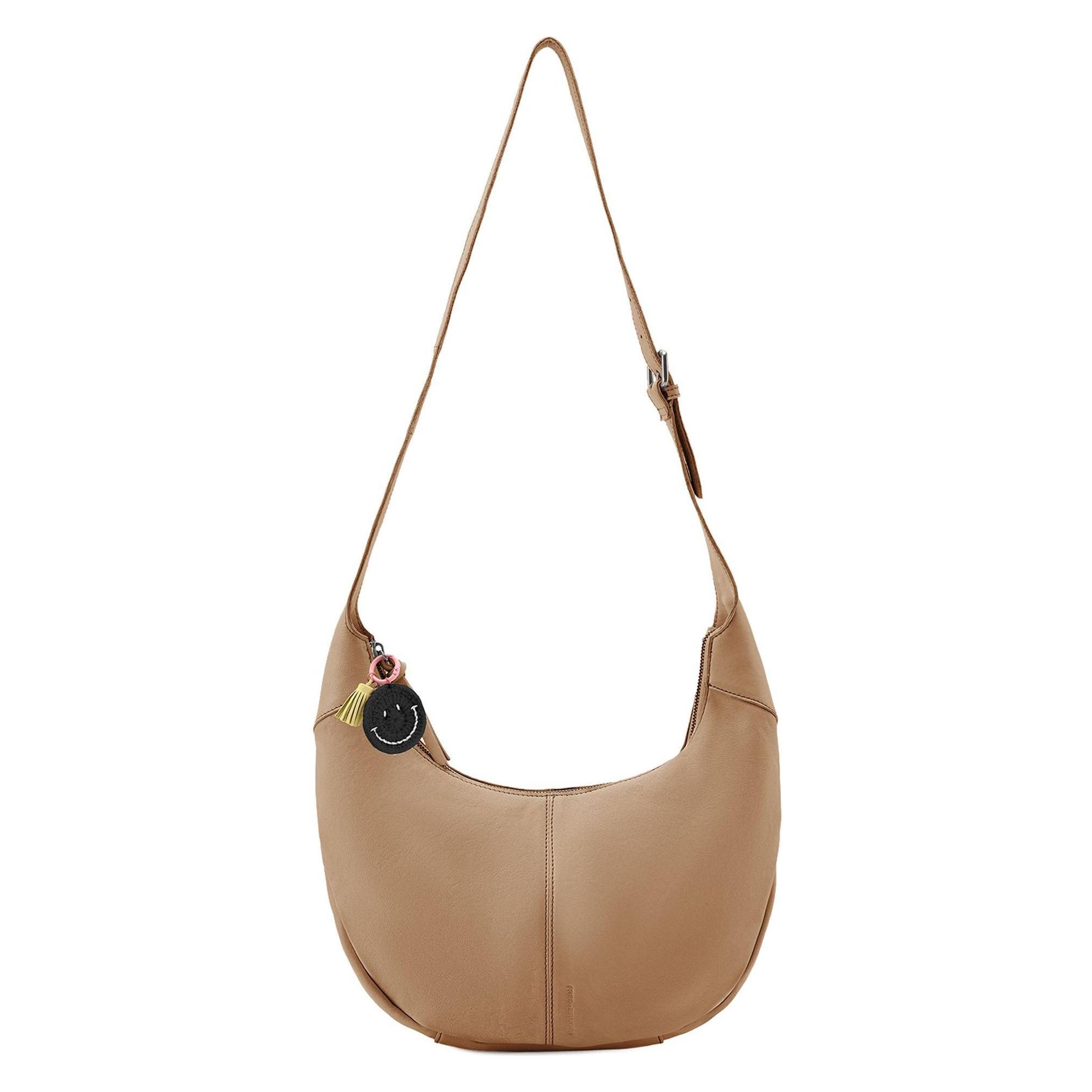 FredsBruder, Damen, Handtasche, Take A Smile Umhängetasche 37 Cm, Braun