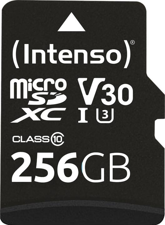 Produktbild Intenso UHS-I Professional (256 GB, microSDXC, U3, UHS-I)