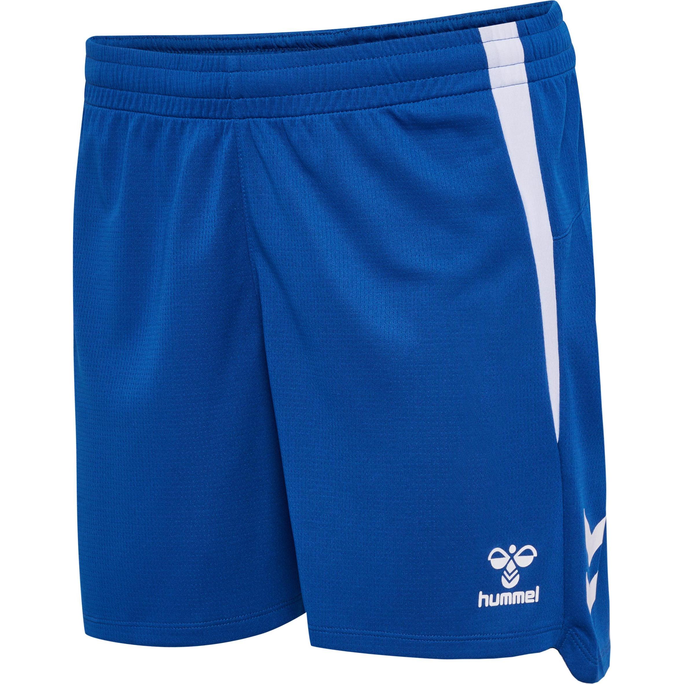 hummel, Damen, Sporthose, hmlLEAD 2.0 SHORTS WOMAN (S), Blau, S