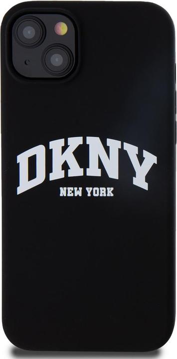 Actual product image DKNY DKHMP15MSNYACH iPhone 15 Plus / 14 Plus 6.7" czarny/black hardcase Liquid Silicone White Printe (Apple iPhone 14 Plus, Apple iPhone 15 Plus)