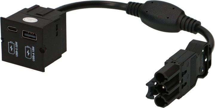 Productafbeelding Bachmann Aangepaste module oplader USB-A 18W, USB-C 22W (22 W)
