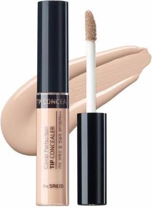 Actual product image The Saem Cover Perfection Tip Concealer 1.75 Middle Beige (1.75 Middle Beige)