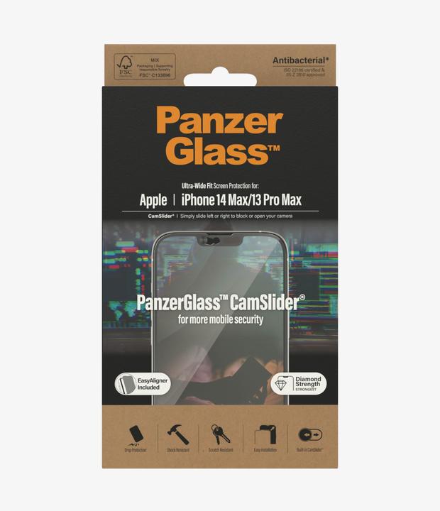 Actual product image PanzerGlass Ultra-Wide Fit (1 pcs., Apple iPhone 13 Pro Max, Apple iPhone 14 Plus)
