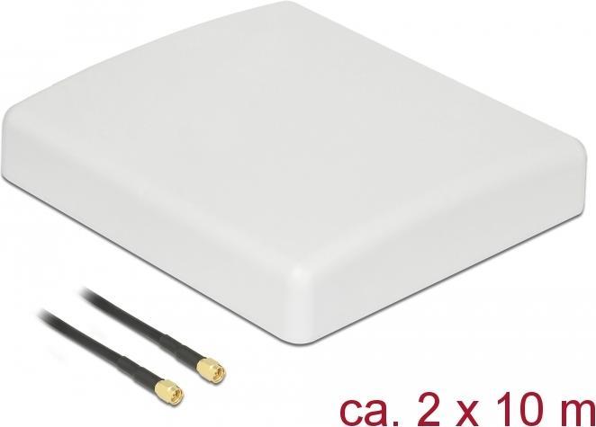 Produktbild Delock LTE/HSPA/GSM Antenne, 2x SMA-Stecker (5G, 4G, 2G, 3G, GSM)