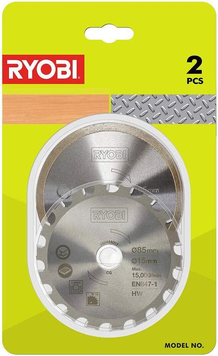 Image du produit Ryobi RAKMMS02K Lame de scie circulaire (e)