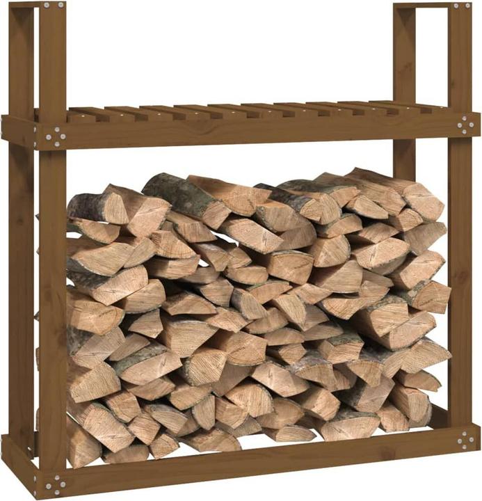 Actual product image vidaXL Kaminholzregal