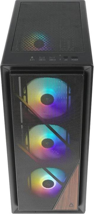 Produktbild Azza Boitier Moyen Tour ATX Forest RGB avec panneau vitré (Noir) (ATX, mATX, ITX)