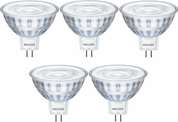 Productafbeelding Philips Professional Lamp CorePro LED spot ND 4,4-35W MR16 827 36D 5CT (GU5.3, 4.40 W, 345 lm, 1 x, F)