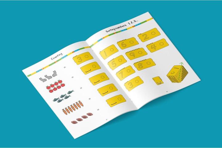 Image du produit Newmero Workbook for children 3 - 6 years old (Anglais)