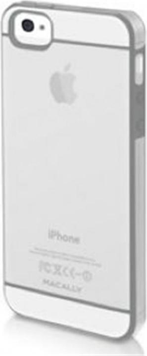Produktbild Macally Hardcase für iPhone 5/5S/SE Grau (Apple iPhone 5, Apple iPhone 5s)