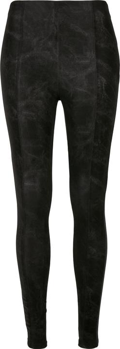 Actual product image Urban Classics Ladies Washed Synthetic Leather Pants (4XL)