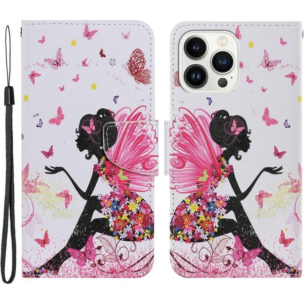 Cover-Discount iPhone 15 Pro Max - Leder Etui Hülle Elfe (Apple iPhone 15 Pro Max), Smartphone Hülle