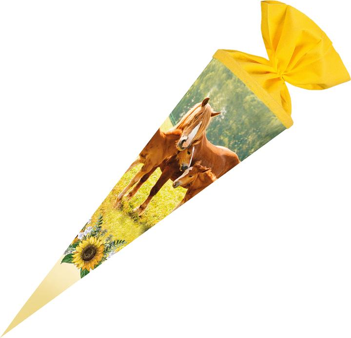 Nestler Schultüte 70cm Fohlenweide (70 cm, 1x)