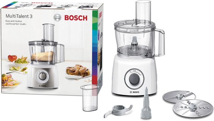 Productafbeelding Bosch Hausgeräte Keukenmachine, MultiTalent 3 - MCM3110W - Wit (1000 ml, 800 W)