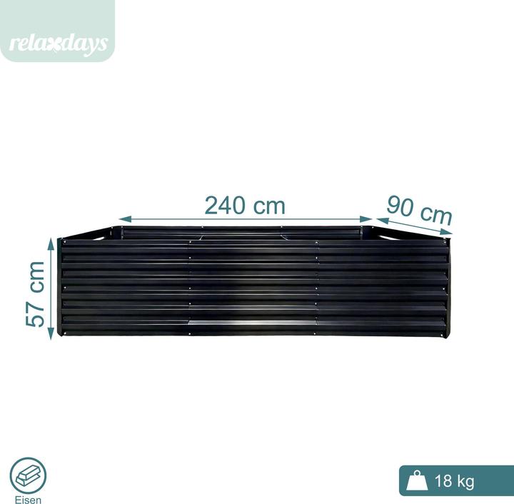 Produktbild Relaxdays Hochbeet