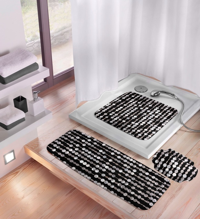Image du produit Kleine Wolke Oreiller cervical Perla Noir/Blanc (32 x 22 cm)