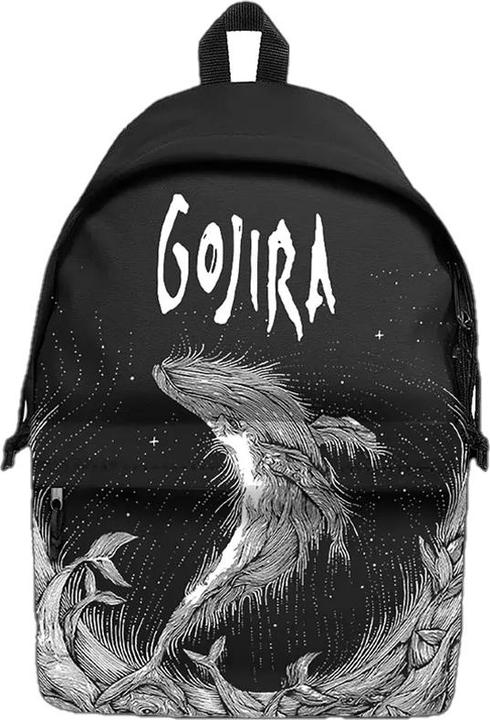 Actual product image Gojira Woodblock Whale Backpack