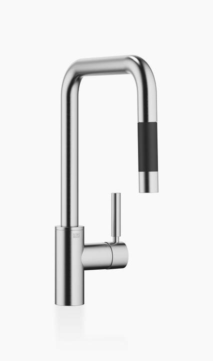 Produktbild Dornbracht META Square Küchenarmatur, Einhebelmischer, Pull-down, mit Brausefunktion, Ausladung 200