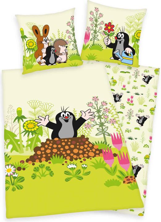 Herding Kinder-Wendebettwäsche "Der kleine Maulwurf"