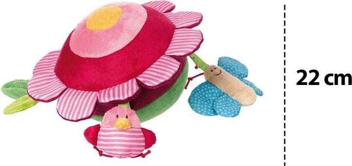 Actual product image Sigikid Activation ball - Beetle in the meadow with rattle and rustle foil - PlayQ (41877)