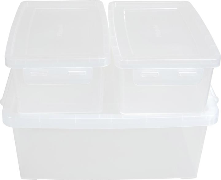 Produktbild Betzold Aufbewahrungsboxen-Set, 3-teilig (11.60 l)