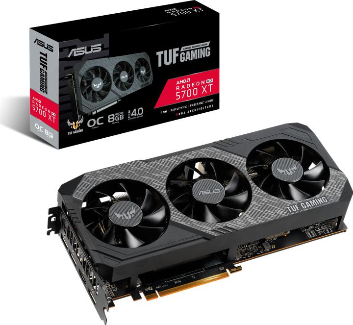 Image du produit ASUS Jeu Radeon TUF RX 5700 XT O8G (8 Go)