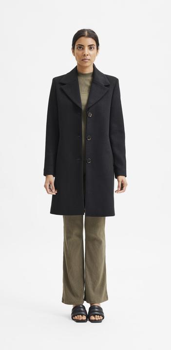 Actual product image Selected wool blend coat