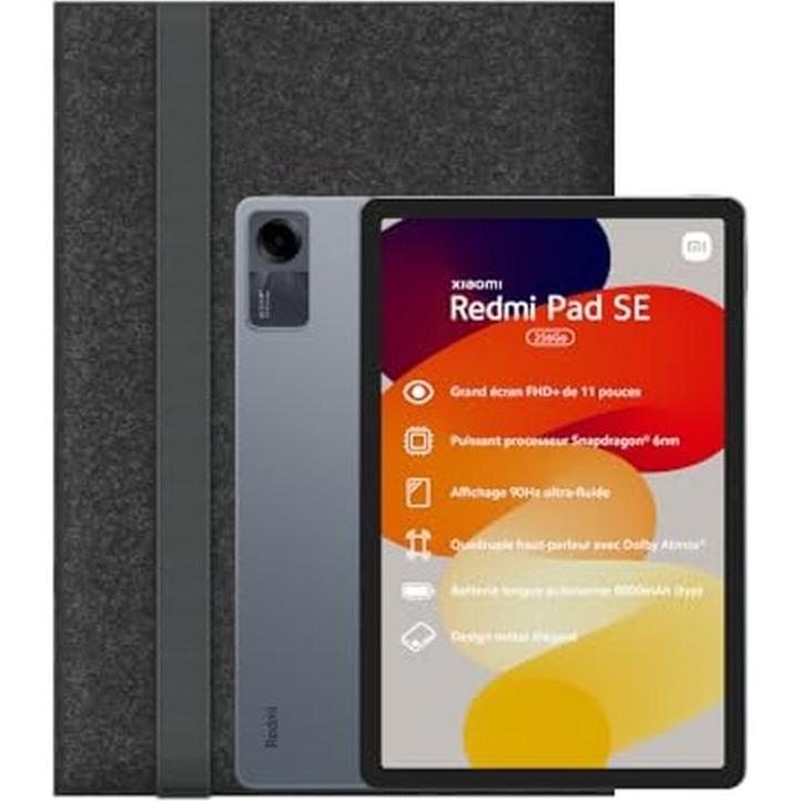 Xiaomi Leistungsstarker Tablet mit grossem Speicher, ideal für Multimedia (256 GB, Grafitgrau), Tabl