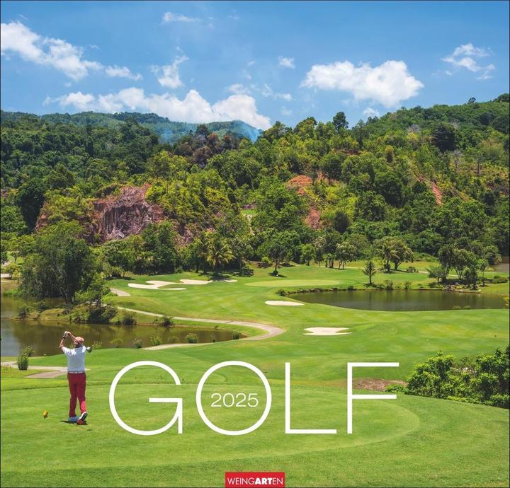 Produktbild Golf Kalender 2025 (48 x 46 cm, Harter Einband, Deutsch)