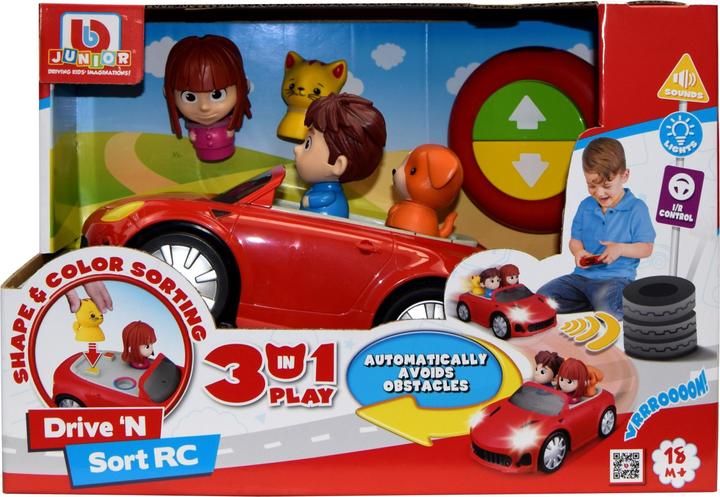 Actual product image BB Junior Drive'N Sort RC with light and sound